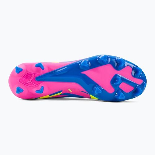 Футбольні бутси чоловічі PUMA Ultra Match Energy Fg/Ag luminous pink/yellow alert/ultra blue