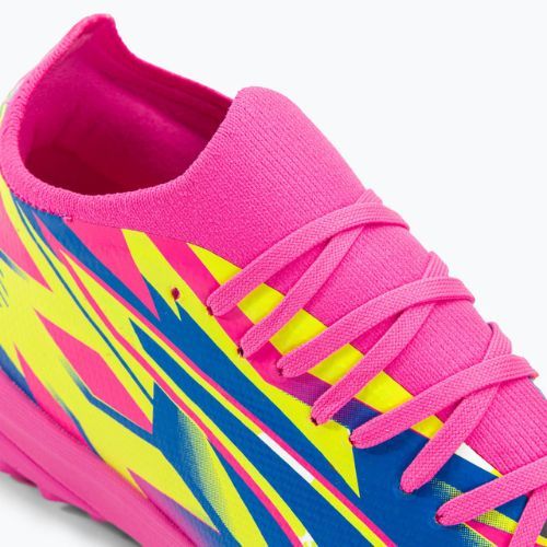 Футбольні бутси чоловічі PUMA Ultra Match Energy Tt luminous pink/yellow alert/ultra blue