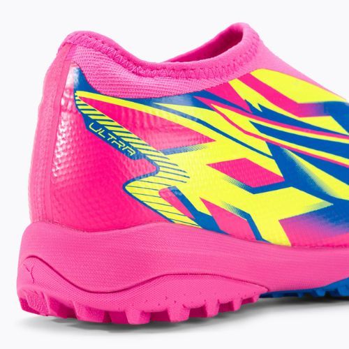 Футбольні бутси чоловічі PUMA Match Ll Energy Tt + Mid Jr luminous pink/ultra blue/yellow alert