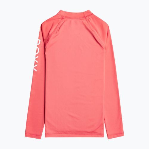 Лонгслів для плавання дитячий ROXY Whole Hearted sun kissed coral