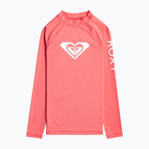 Лонгслів для плавання дитячий ROXY Whole Hearted sun kissed coral