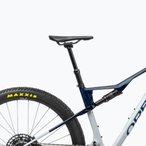 Гірський велосипед Orbea Oiz M20 2023 halo silver / blue carbon view
