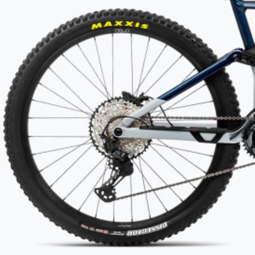 Електричний велосипед Orbea Rise H10 42V 540Wh 2023 сірий / місячний пил синій
