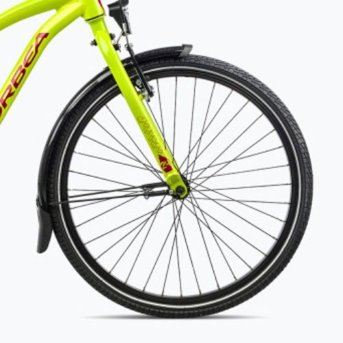 Дитячий велосипед Orbea MX 24 Park 2023 лаймовий зелений / кавуновий червоний