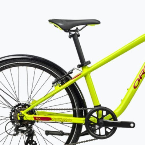 Дитячий велосипед Orbea MX 24 Park 2023 лаймовий зелений / кавуновий червоний