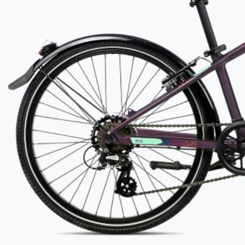 Дитячий велосипед Orbea MX 24 Park 2023 фіолетовий / м'ятний