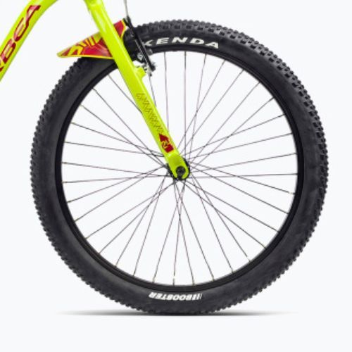 Дитячий велосипед Orbea MX 24 Team 2023 лаймовий зелений / кавуновий червоний