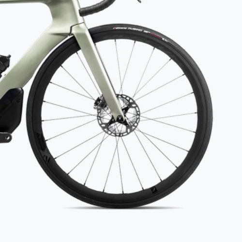 Дорожній велосипед Orbea Orca Aero M20 LTD сріблястий/зелений