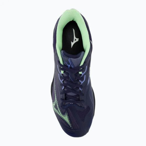 Кросівки для гри в падел чоловічі Mizuno Wave Exceed Light 2 Padel evening blue/patina green/lolite
