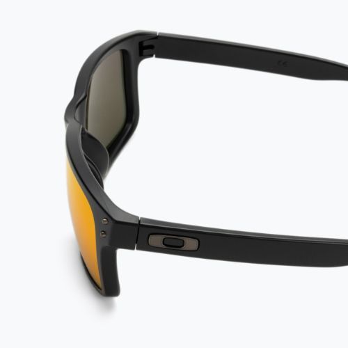 Сонцезахисні окуляри Oakley Holbrook matte black/prizm ruby 0OO9102-E255