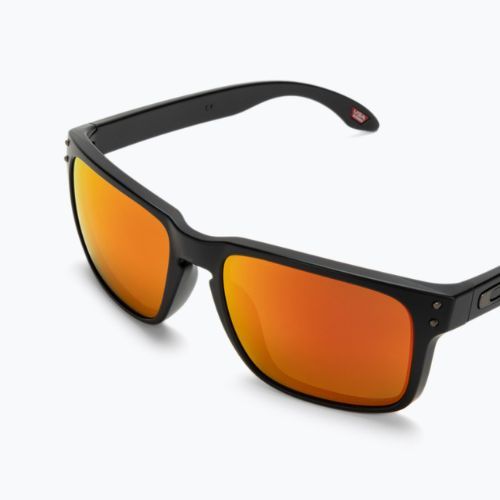 Сонцезахисні окуляри Oakley Holbrook matte black/prizm ruby 0OO9102-E255