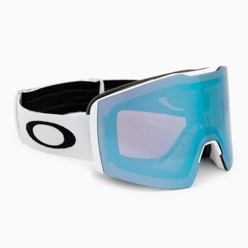 Маска лижна Oakley Fall Line matte white/prizm snow sapphire iridium