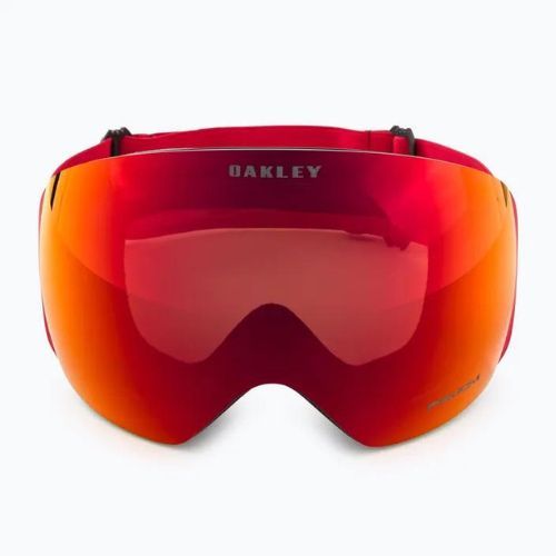 Маска лижна Oakley Flight Deck matte redline/prizm torch iridium