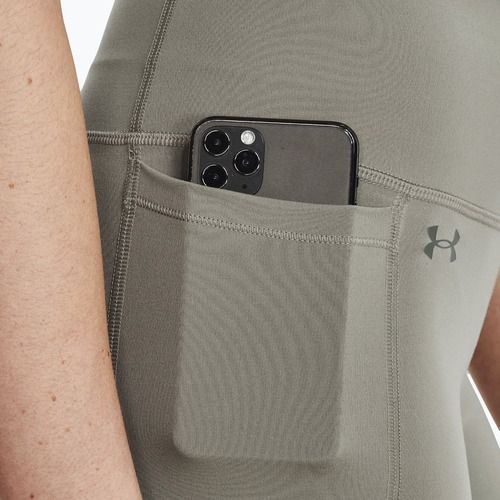 Жіночі велошорти Under Armour Motion Bike тренувальні гайкові зелені/колорадський шавлія