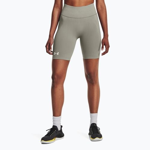 Жіночі тренувальні шорти Under Armour Train Seamless grove зелений/білий