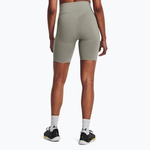 Жіночі тренувальні шорти Under Armour Train Seamless grove зелений/білий