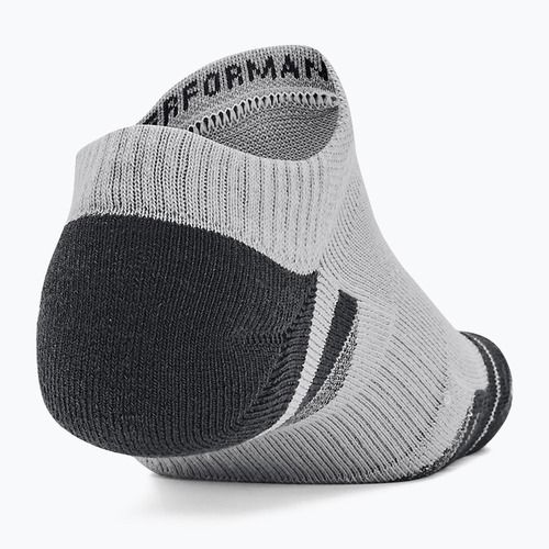 Шкарпетки Under Armour Performance Tech 3pk NS mod gray/white/jet gray