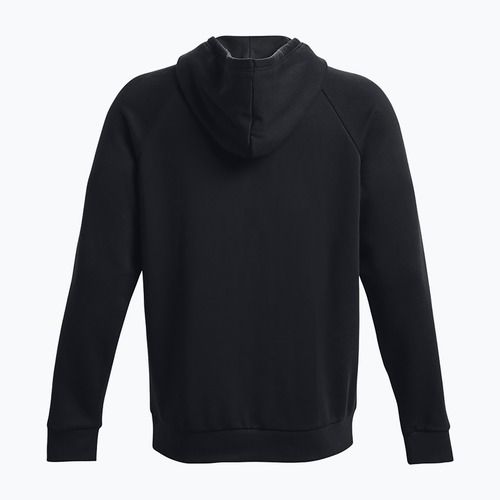 Кофта з капюшоном чоловіча Under Armour Rival Fleece Logo HD black/white