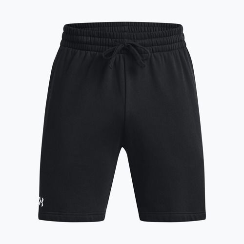 Чоловічі тренувальні шорти Under Armour Rival Fleece чорний/білий