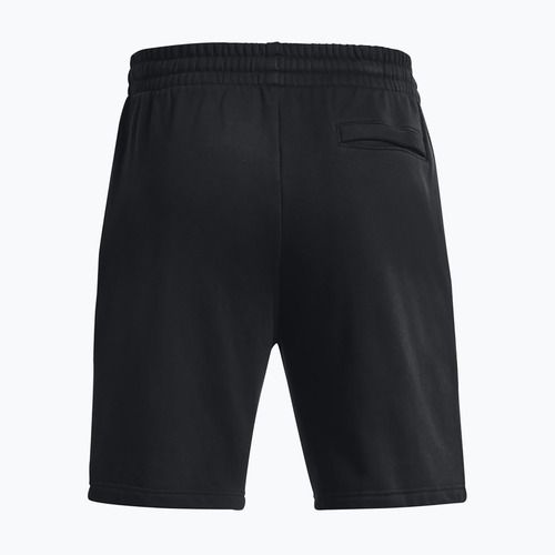 Чоловічі тренувальні шорти Under Armour Rival Fleece чорний/білий