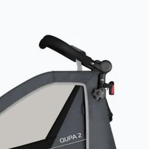 Причіп велосипедний Qeridoo Qupa 2 gray