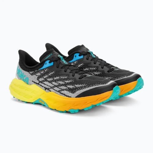 Чоловічі кросівки HOKA Speedgoat 5 чорний/вечірній первоцвіт