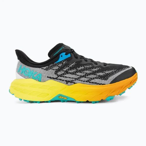 Чоловічі кросівки HOKA Speedgoat 5 чорний/вечірній первоцвіт
