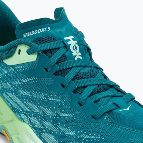 Жіночі бігові кросівки HOKA Speedgoat 5 deep lagoon/океанський туман