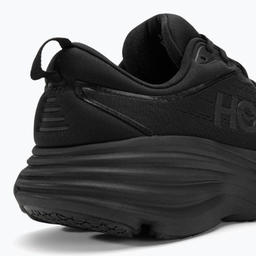 Чоловічі кросівки для бігу HOKA Bondi 8 чорний/чорний