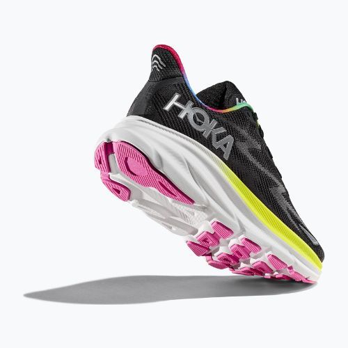 Чоловічі бігові кросівки HOKA Clifton 9 чорні/всі на борту