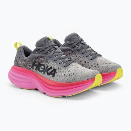 Жіночі бігові кросівки HOKA Bondi 8 castlerock/полуниця