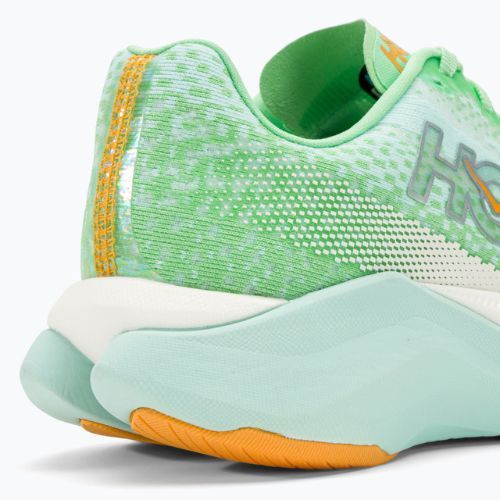 Жіночі бігові кросівки HOKA Mach X lime glow / сонячний океан