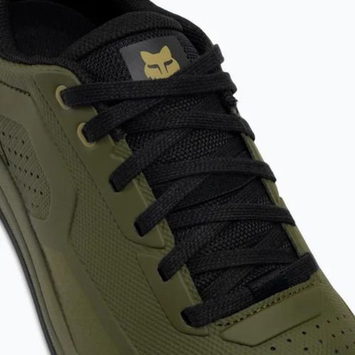 Кросівки велосипедні на платформі чоловічі Fox Racing Union Flat olive green