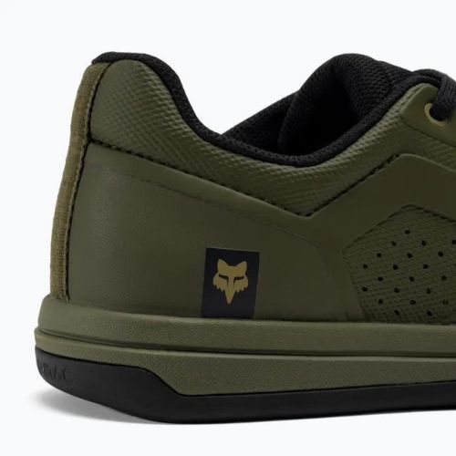 Кросівки велосипедні на платформі чоловічі Fox Racing Union Flat olive green