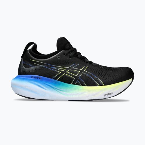 Чоловічі кросівки ASICS Gel-Nimbus 25 чорний / жовтий