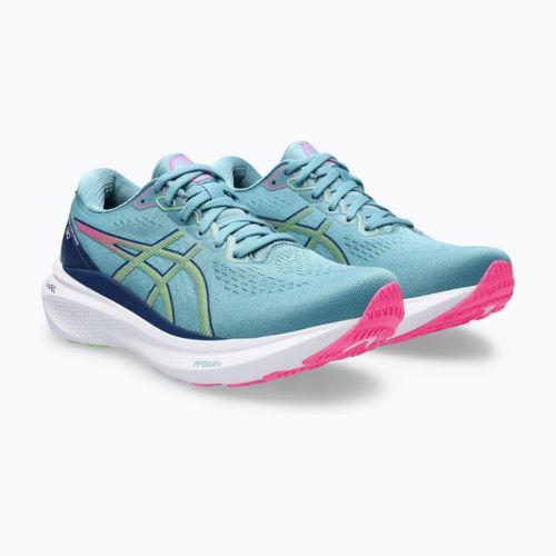 Жіночі бігові кросівки ASICS Gel-Kayano 30 синій / лаймовий зелений