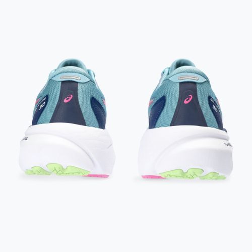 Жіночі бігові кросівки ASICS Gel-Kayano 30 синій / лаймовий зелений