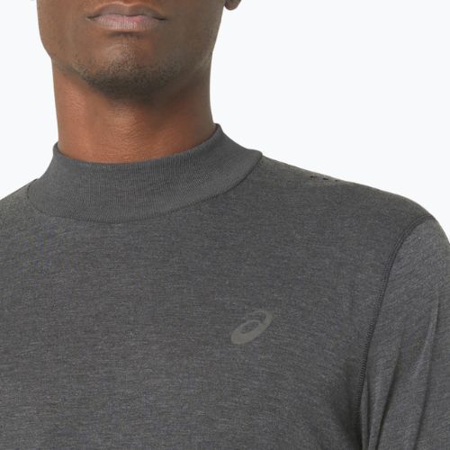 Чоловічий біговий лонгслів ASICS Metarun Mock Neck performance black біговий лонгслів