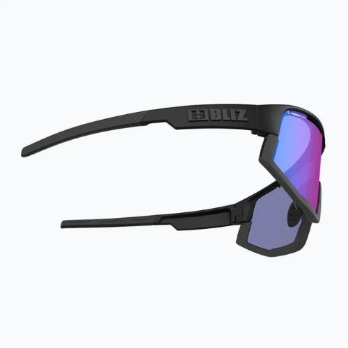 Велосипедні окуляри Bliz Fusion Nano Optics Nordic Light S2 матові чорні/бегонія/фіолетово-блакитні