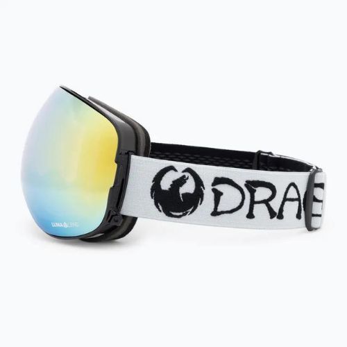 Гірськолижні окуляри DRAGON X2 classic grey/lumalens gold andion/amber