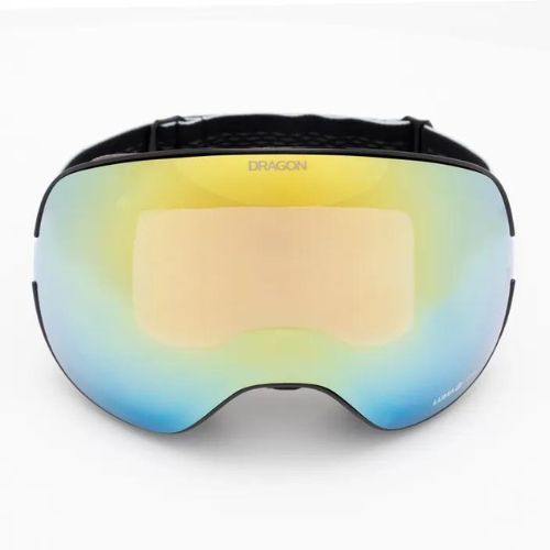 Гірськолижні окуляри DRAGON X2 classic grey/lumalens gold andion/amber