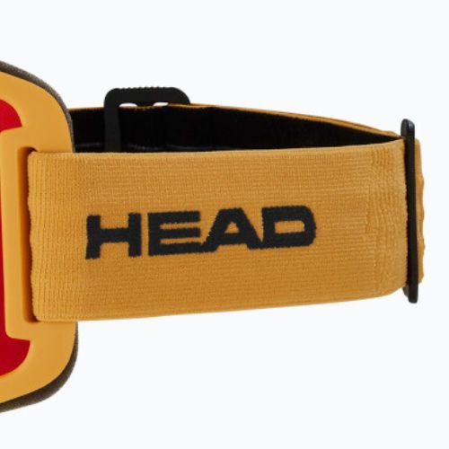 Гірськолижні окуляри HEAD Contex червоні/сонячні