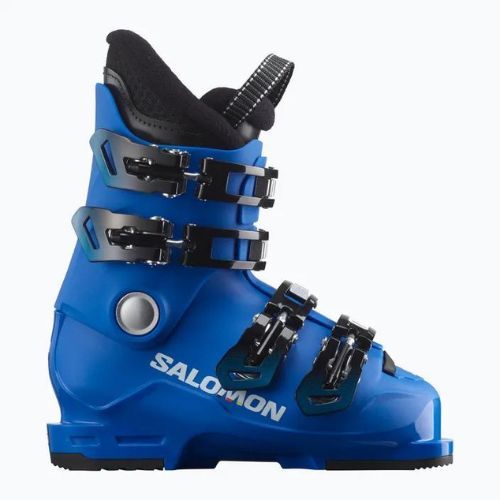 Дитячі гірськолижні черевики Salomon S Race 60 T M гоночні сині/білі/синій