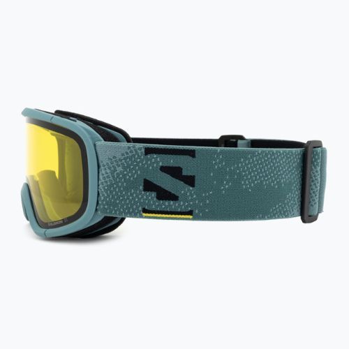 Дитячі гірськолижні окуляри Salomon Lumi Flash atlantic blue/flash yellow