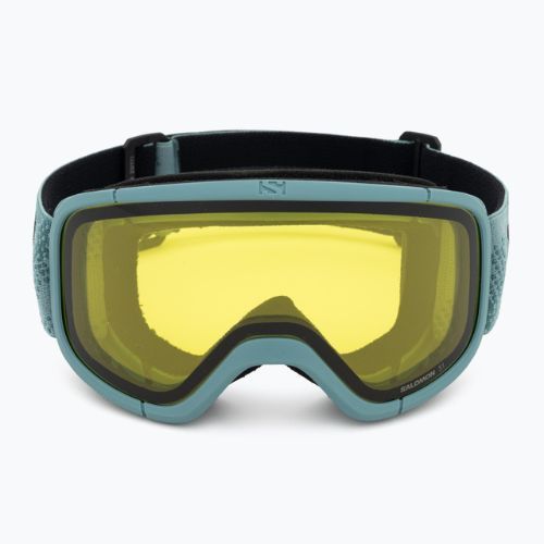 Дитячі гірськолижні окуляри Salomon Lumi Flash atlantic blue/flash yellow