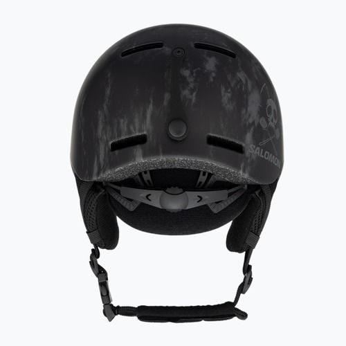 Дитячий гірськолижний шолом Salomon Player Combo + Goggles XV Jr black&tie/black silver