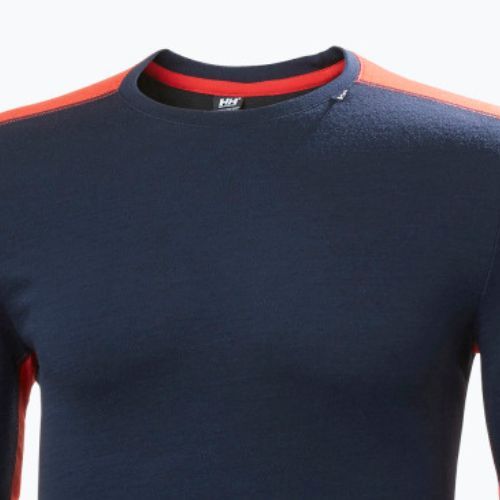 Чоловіча термоактивна кофта Helly Hansen Lifa Merino Midweight Crew navy/598