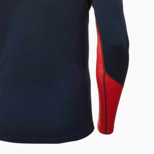 Чоловіча термоактивна кофта Helly Hansen Lifa Merino Midweight Crew navy/598