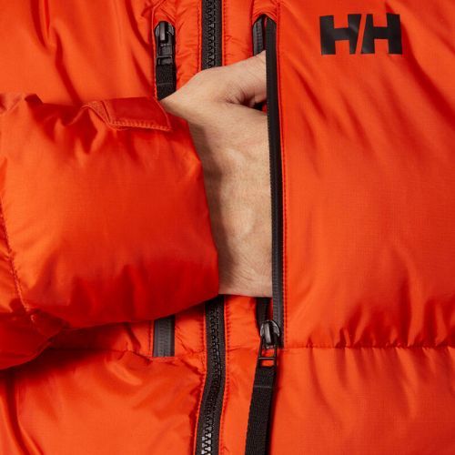 Чоловічий пуховик-пуховик Helly Hansen Park Puff Parka патрульний помаранчевий