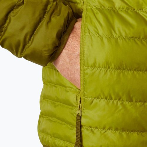 Чоловічий пуховик Helly Hansen Banff з капюшоном утеплювач яскравий мох